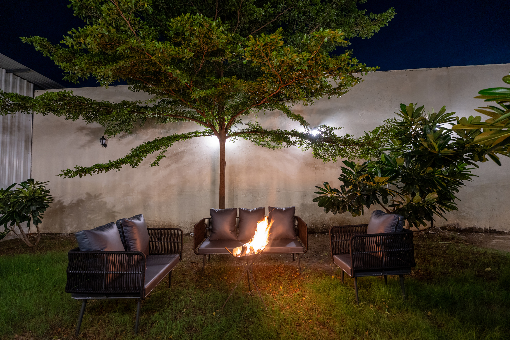 Bonfire evenings at Sunrise Farms