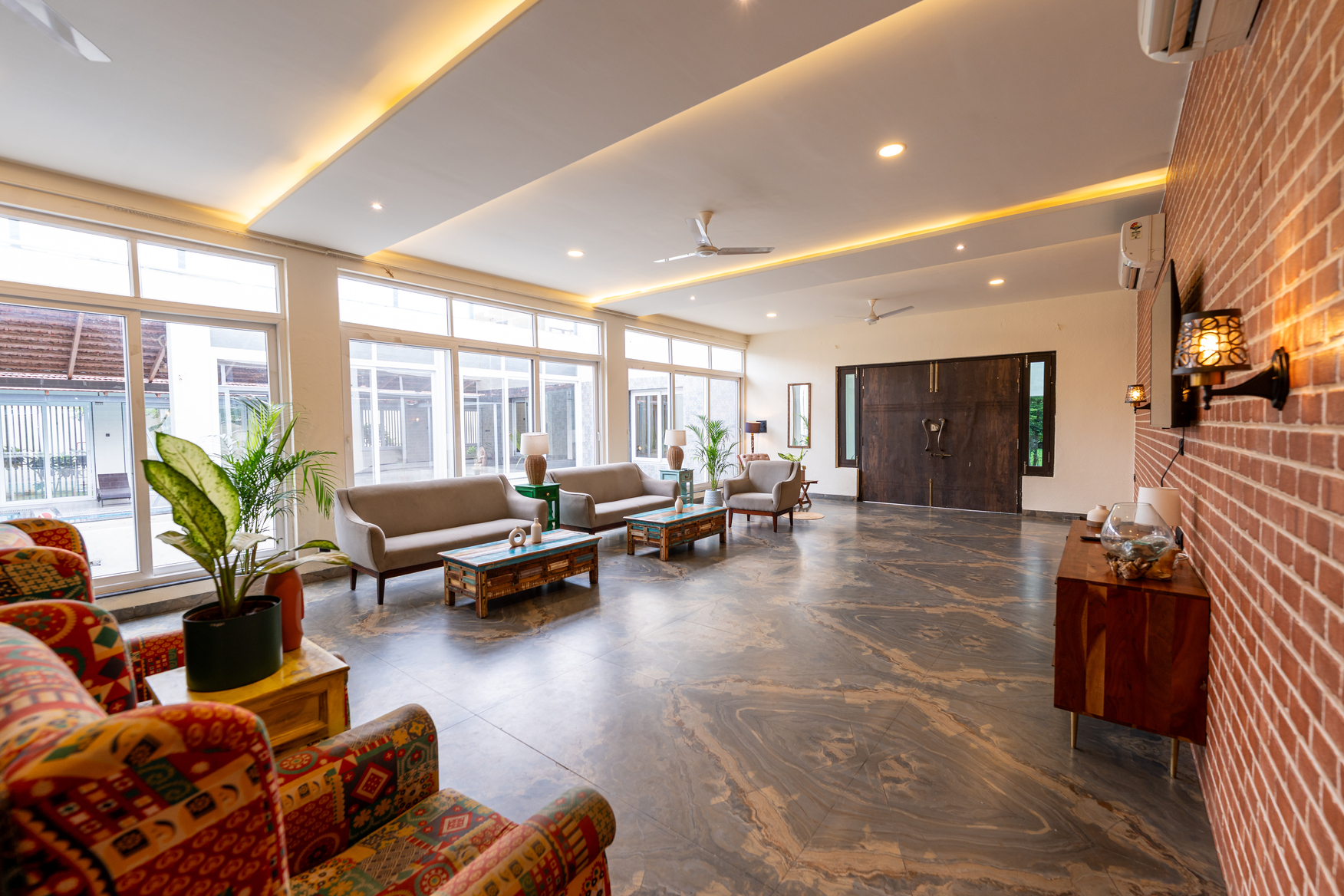 Villa drawing room